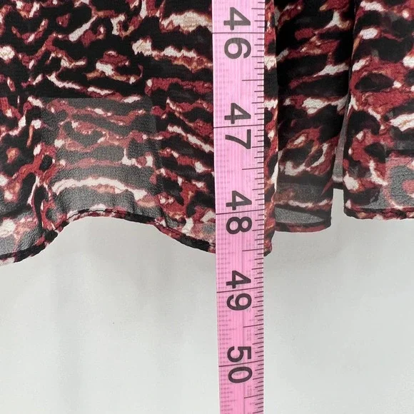 Just Taylor Women's Long Sleeve V-Neck Midi Dress Size 8 - Picture 5 of 9